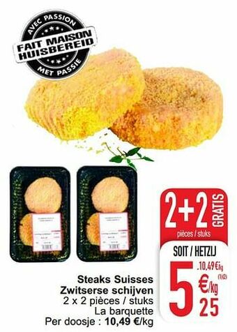 Cora Steaks suisses zwitserse schijven aanbieding
