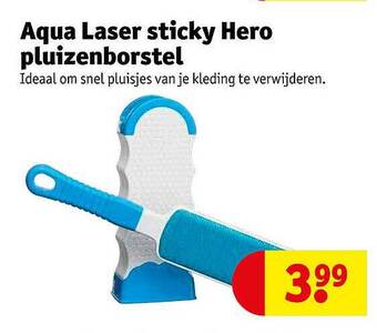 Kruidvat Aqua Laser Sticky Hero Pluizenborstel aanbieding
