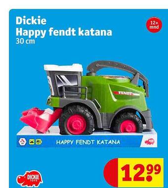 Kruidvat Dickie Happy Fendt Katana aanbieding
