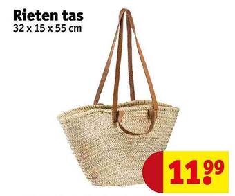 Kruidvat Rieten Tas aanbieding