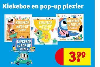 Kruidvat Kiekeboe En Pop-up Plezier aanbieding