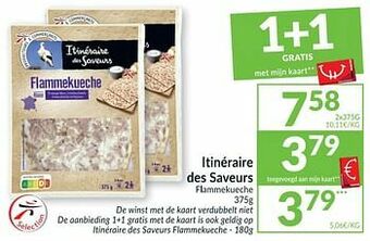 Itinéraire des saveurs flammekueche