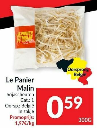 Le panier malin sojascheuten