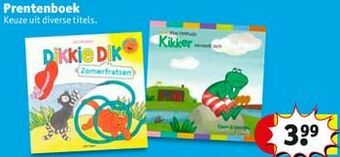 Kruidvat Prentenboek aanbieding