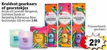 Kruidvat Geurkaars aanbieding