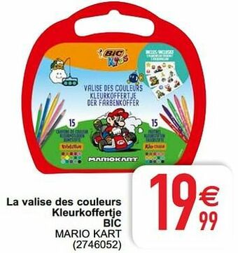 Cora La valise des couleurs kleurkoffertje bic mario kart aanbieding