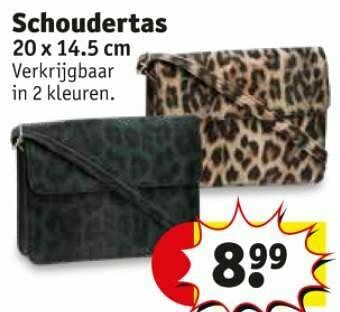 Kruidvat Schoudertas aanbieding