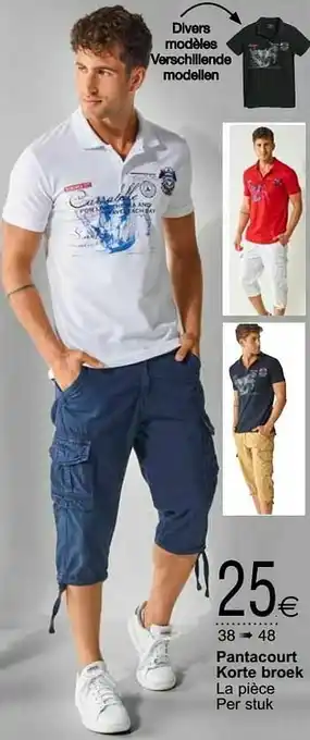 Cora Pantacourt korte broek aanbieding