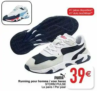 Running pour homme - voor heren storm pulse
