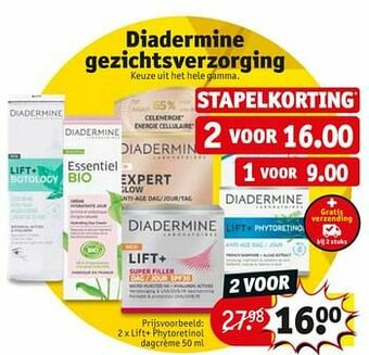 Kruidvat Lift+ phytoretinol dagcrème aanbieding