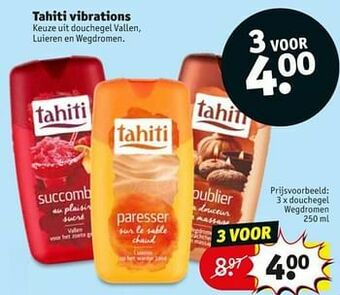 Kruidvat Douchegel wegdromen aanbieding