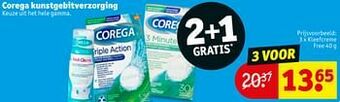 Kruidvat Kleefcreme free aanbieding