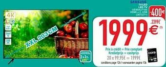 Cora Samsung tv-led led tv ue85au7100 aanbieding