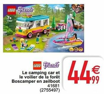 Le camping car et le voilier de la forêt boscamper en zeilboot 41681