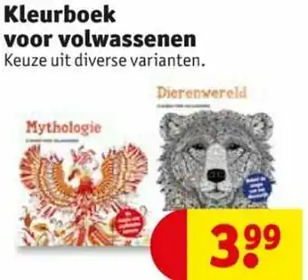 Kruidvat Kleurboek voor volwassenen aanbieding