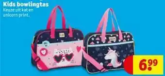 Kruidvat Kids bowlingtas aanbieding