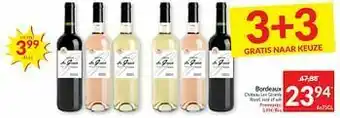 Bordeaux château les girards rood rosé of wit
