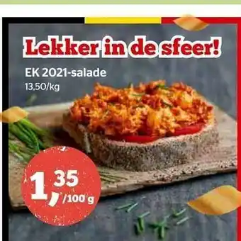 Lekker in de sfeer! ek 2021-salade 100 g