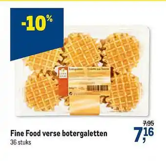 Makro Fine food botergaletten aanbieding