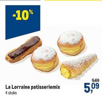 Makro La lorraine patisseriemix aanbieding