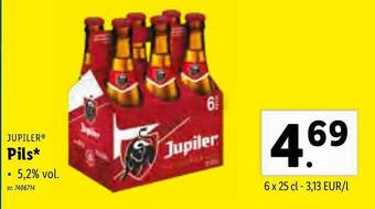 Lidl Jupiler pils aanbieding