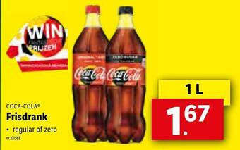 Lidl Coca-cola frisdrank aanbieding