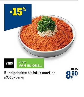 Rund Gehakte Biefstuk Martino