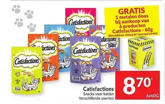 Catisfactions Snacks Voor Katten