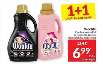 Intermarché Woolite Vloeibaar Wasmiddel aanbieding