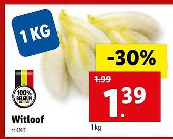 Lidl Witloof aanbieding