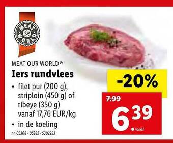 Meat Our World Iers Rundvlees