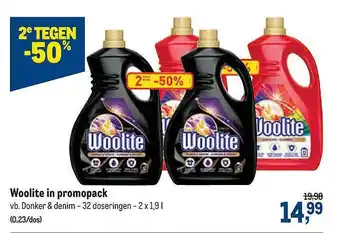 Makro Woolite In Promopack aanbieding