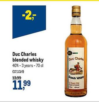 Duc Charles Blended Whisky