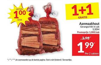 Intermarché Aanmaakhout aanbieding
