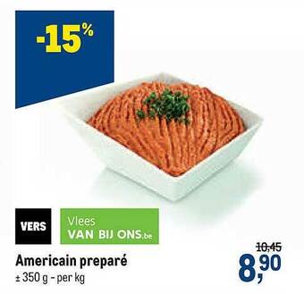 Americain Prepare