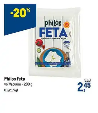 Makro Philos Feta aanbieding