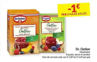 Dr. Oetker Geleisuiker