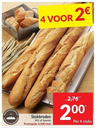 Intermarché Stokbroden aanbieding