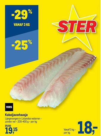 Makro Kabeljauwhaasje aanbieding