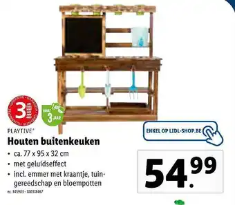 Playtive Houten Buitenkeuken