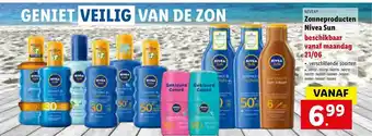Lidl Nivea Zonneproducten Nivea Sun aanbieding