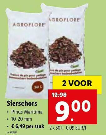 Lidl Sierschors aanbieding