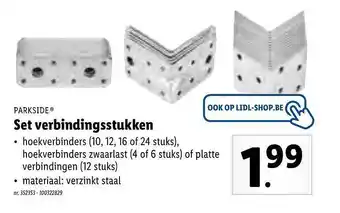 Parkside Set Verbindingsstukken