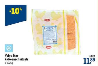 Makro Volys Star Kalkoenschnitzels aanbieding