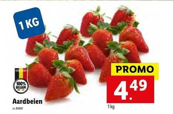 Lidl Aardbeien aanbieding