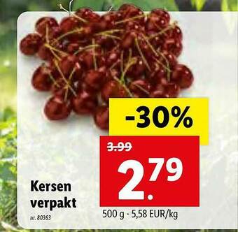 Kersen Verpakt
