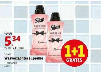 Lidl Silan Wasverzachter Supreme aanbieding