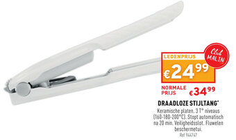 Draadloze Stijltang