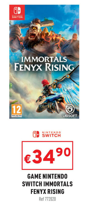 Trafic Game Nintendo Switch Immortals Fenyx Rising aanbieding