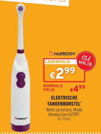Trafic Elektrische Tandenborstel aanbieding